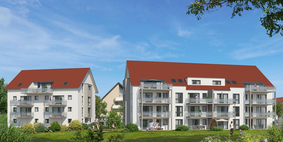 19 Eigentumswohnungen und 1 Gewerbeeinheit in Grafenberg, Nürtinger Straße